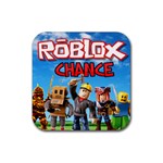 ROBLOX COMPLIMENTARY GIFT CUSTOM MADE COASTER Rubber Coaster (Square)
