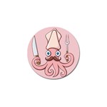 Squid Chef Cartoon Golf Ball Marker (10 pack)