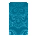 Cerulean Blue Spirals Memory Card Reader (Rectangular)