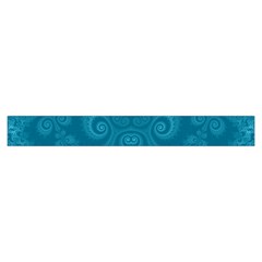 Cerulean Blue Spirals Women s Long Sleeve Raglan Tee from ArtsNow.com Collar