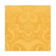 Golden Honey Swirls Duvet Cover Double Side (Full/ Double Size) from ArtsNow.com Back
