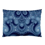 Royal Blue Swirls Pillow Case (Two Sides)