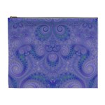 Mystic Purple Swirls Cosmetic Bag (XL)