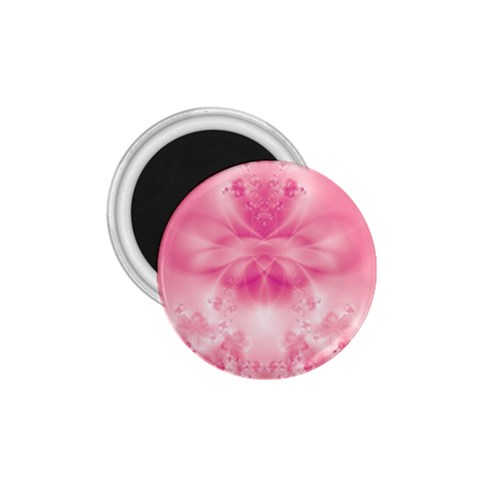 Pink Floral Pattern 1.75  Magnets from ArtsNow.com Front
