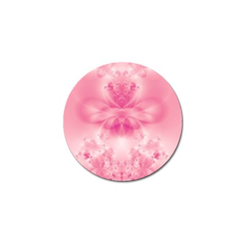 Pink Floral Pattern Golf Ball Marker from ArtsNow.com Front