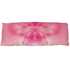 Pink Floral Pattern Body Pillow Case Dakimakura (Two Sides) from ArtsNow.com Back
