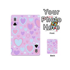 Unicorn Hearts Playing Cards 54 Designs (Mini) from ArtsNow.com Front - Spade8
