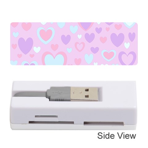 Unicorn Hearts Memory Card Reader (Stick) from ArtsNow.com Front