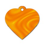 Honey wave  Dog Tag Heart (Two Sides)