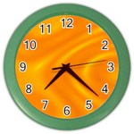 Honey wave  Color Wall Clock