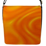 Honey wave  Flap Closure Messenger Bag (S)