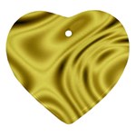 Golden wave  Ornament (Heart)