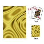 Golden wave  Playing Cards Single Design (Rectangle)