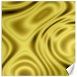 Golden wave  Canvas 16  x 16 