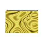 Golden wave  Cosmetic Bag (Large)