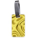 Golden wave  Luggage Tag (one side)