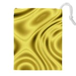 Golden wave  Drawstring Pouch (4XL)