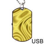 Golden Wave Dog Tag USB Flash (Two Sides)