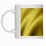 Golden Wave 2 White Mugs