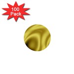 Golden Wave 2 1  Mini Buttons (100 pack) 