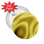 Golden Wave 2 2.25  Buttons (100 pack) 