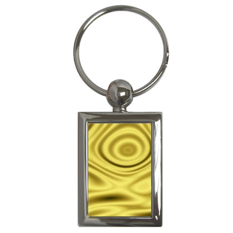 Golden Wave 3 Key Chain (Rectangle) from ArtsNow.com Front