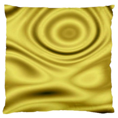 Golden Wave 3 Large Cushion Case (One Side) from ArtsNow.com Front