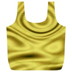 Golden Wave 3 Full Print Recycle Bag (XL) from ArtsNow.com Back