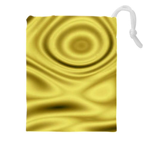 Golden Wave 3 Drawstring Pouch (5XL) from ArtsNow.com Front