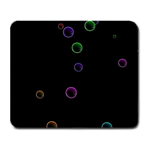 Bubble In Dark 2 Large Mousepads from ArtsNow.com Front