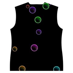 Bubble In Dark 2 Women s Button Up Vest from ArtsNow.com Back