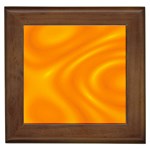 Honey Wave 1 Framed Tile