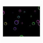 Bubble In Dark Small Glasses Cloth