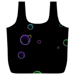 Bubble In Dark Full Print Recycle Bag (XL)