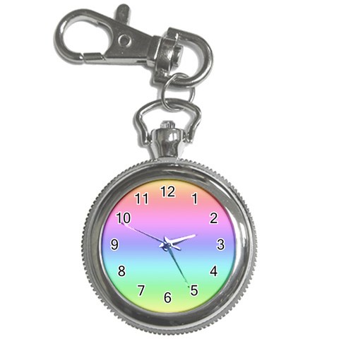 Pastel Rainbow Ombre Gradient Key Chain Watches from ArtsNow.com Front