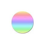 Pastel Rainbow Ombre Gradient Golf Ball Marker (10 pack)