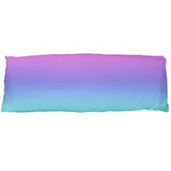 Pastel Rainbow Ombre Gradient Body Pillow Case Dakimakura (Two Sides) from ArtsNow.com Back