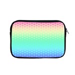 Rainbow Floral Ombre Print Apple MacBook Pro 15  Zipper Case