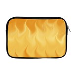 Gold Flame Ombre Apple MacBook Pro 17  Zipper Case