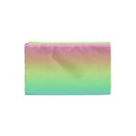 Pastel Rainbow Ombre Cosmetic Bag (XS)