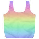 Pastel Rainbow Ombre Full Print Recycle Bag (XXL)