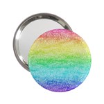 Rainbow Ombre Texture 2.25  Handbag Mirrors