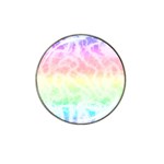 Pastel Rainbow Tie Dye Hat Clip Ball Marker