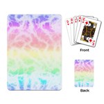 Pastel Rainbow Tie Dye Playing Cards Single Design (Rectangle)