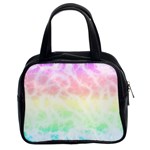 Pastel Rainbow Tie Dye Classic Handbag (Two Sides)