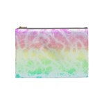 Pastel Rainbow Tie Dye Cosmetic Bag (Medium)