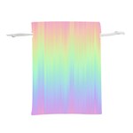 Pastel Rainbow Gradient Lightweight Drawstring Pouch (M)