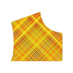 Orange Madras Plaid Women s Button Up Vest from ArtsNow.com Top Right