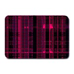 Pink Black Punk Plaid Plate Mats