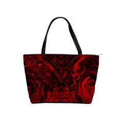 Black Magic Gothic Swirl Classic Shoulder Handbag from ArtsNow.com Front